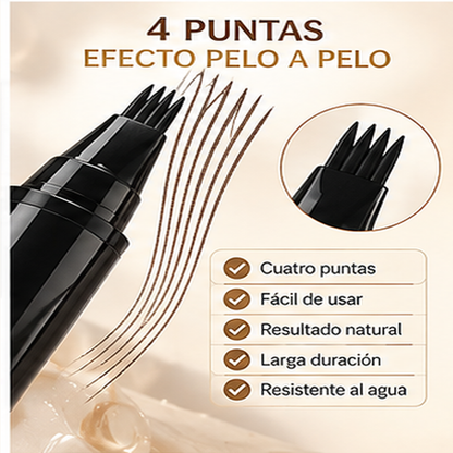 Zorien BrowDefine™ | Lápiz de Cejas de 4 Puntas