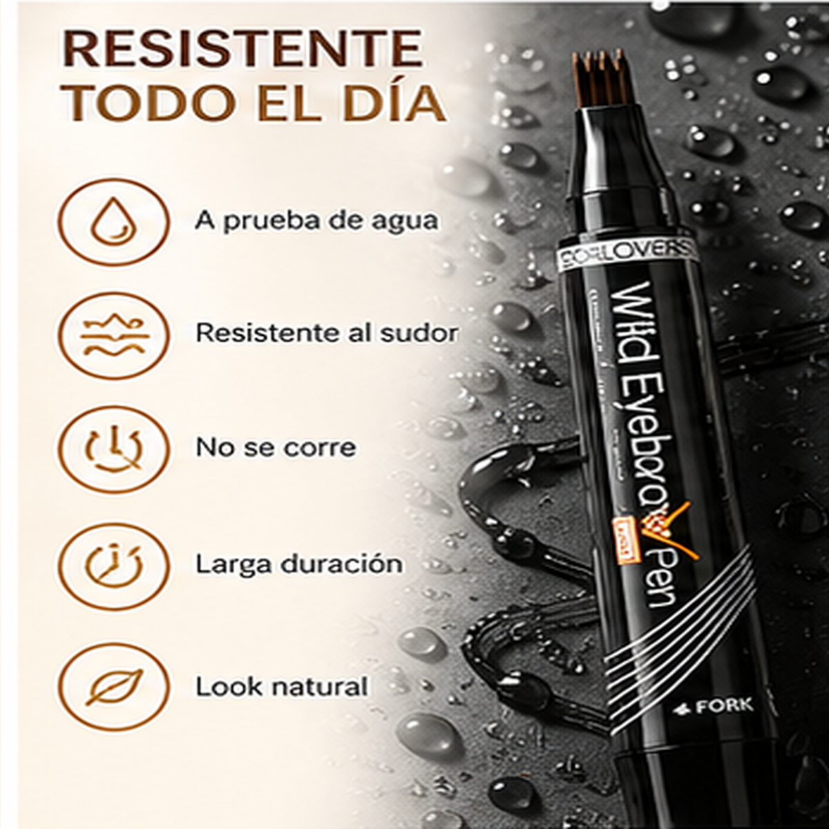 Zorien BrowDefine™ | Lápiz de Cejas de 4 Puntas