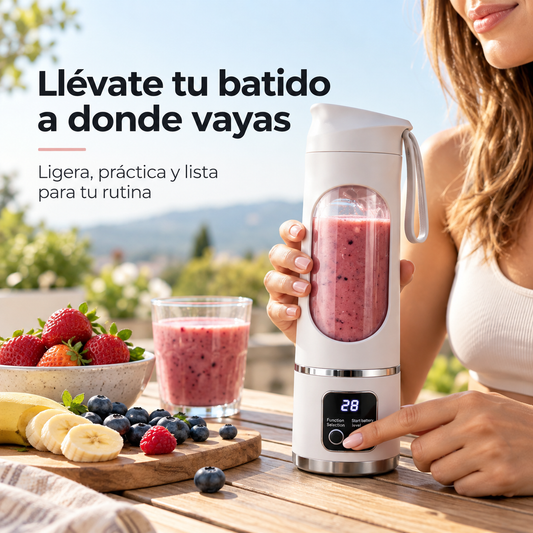 Zorien BlendGo™ | Licuadora Portátil Recargable 450 ml