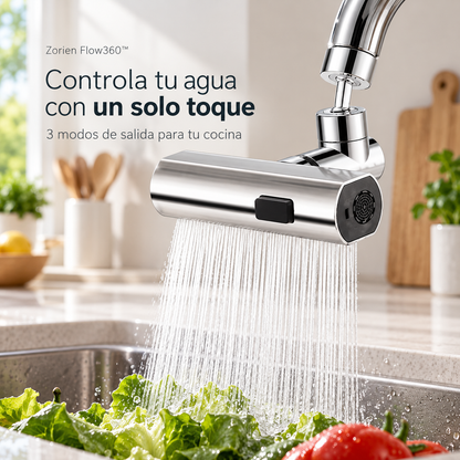 Zorien Flow360™ 🚰 - Grifo inteligente para lavaplatos ✨