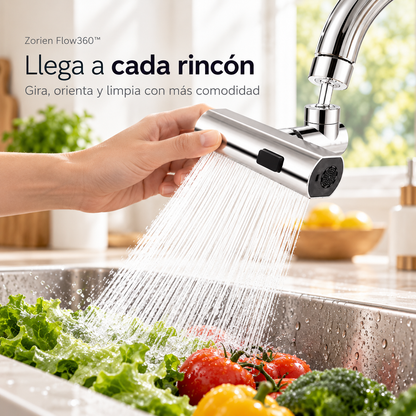 Zorien Flow360™ 🚰 - Grifo inteligente para lavaplatos ✨